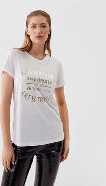 T-shirt Zadig & Voltaire z krótkim rękawem