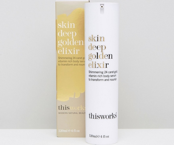 This Works – Skin Deep Golden Elixir – Serum do ciała 120 ml-Brak koloru