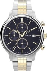 Timex Zegarek Chicago Chronograf TW2W13300 Srebrny