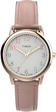 Timex Zegarek Easy Reader Classic TW2W32300 Różowy