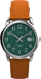 Timex Zegarek Easy Reader Classic TW2W54600 Brązowy