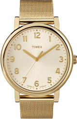 Timex Zegarek Essential Collection T2N598 Złoty