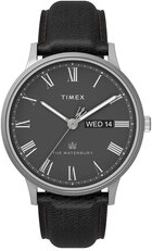 Timex Zegarek Heritage Waterbury TW2U88600 Czarny