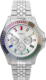 Timex Zegarek Kaia TW2W33000 Srebrny