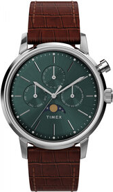 Timex Zegarek Marlin TW2W51000 Brązowy