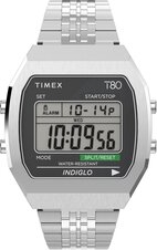 Timex Zegarek T80 TW2V74200 Srebrny