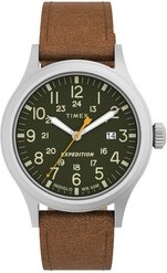 Timex Zegarek TW4B23000 Brązowy