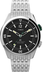 Timex Zegarek Waterbury TW2V49700 Srebrny