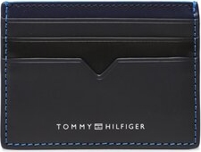 Tommy Hilfiger Etui na karty kredytowe Th Modern Lather Cc Holder AM0AM10994 Granatowy