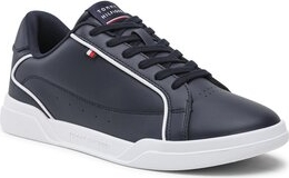 Tommy Hilfiger Sneakersy Lo Cup Leather FM0FM04429 Granatowy