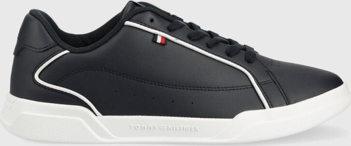 Tommy Hilfiger sneakersy LO CUP LEATHER kolor granatowy FM0FM04429