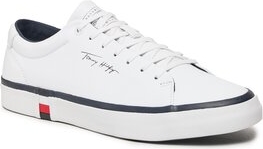 Tommy Hilfiger Sneakersy Modern Vulc Corporate Leather FM0FM04922 Biały