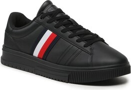 Tommy Hilfiger Sneakersy Supercup Leather FM0FM04706 Czarny