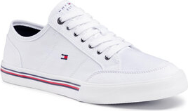 Tommy Hilfiger Tenisówki Core Corporte Textile Sneaker FM0FM03390 Biały