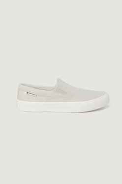 Tommy Jeans Buty SLIP ON CANVAS Beżowy