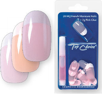 Top Choice, pielęgnacja i zdobienie paznokci, sztuczne paznokcie, French Manicure, róż 7859R
