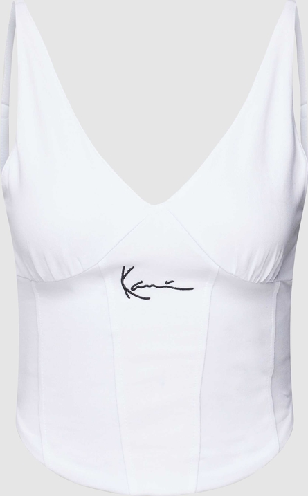 Top Karl Kani z dekoltem w kształcie litery v w stylu casual