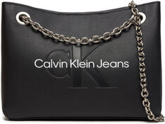 Torebka Calvin Klein matowa w młodzieżowym stylu średnia