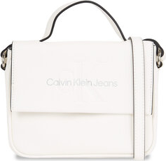 Torebka Calvin Klein średnia matowa w stylu casual