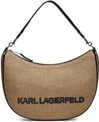 Torebka Karl Lagerfeld matowa średnia w młodzieżowym stylu