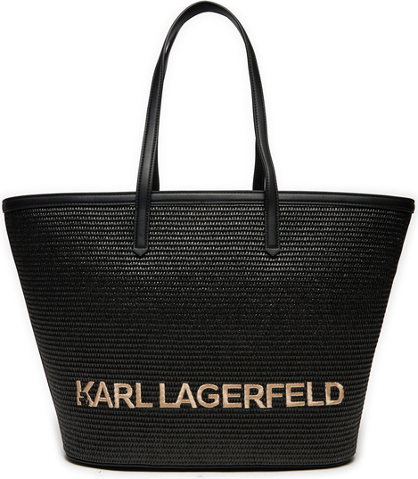 Torebka Karl Lagerfeld na ramię matowa duża