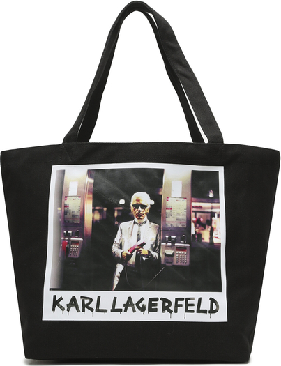 Torebka Karl Lagerfeld na ramię w młodzieżowym stylu