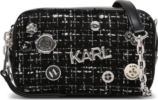 Torebka Karl Lagerfeld średnia w młodzieżowym stylu na ramię