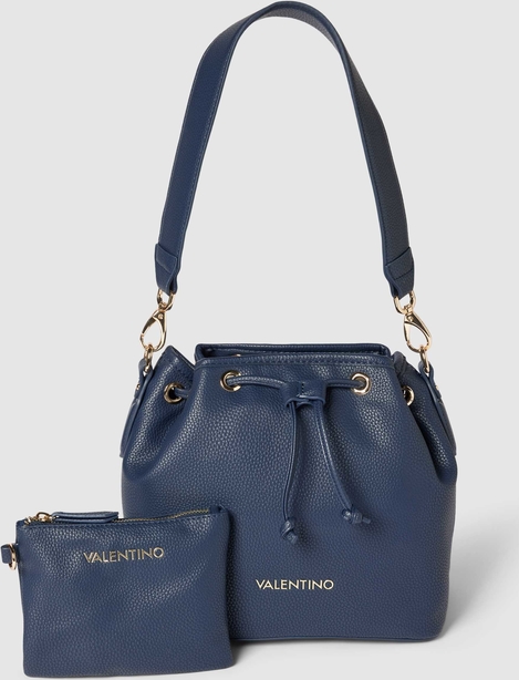 Torebka Valentino Bags w wakacyjnym stylu duża ze skóry