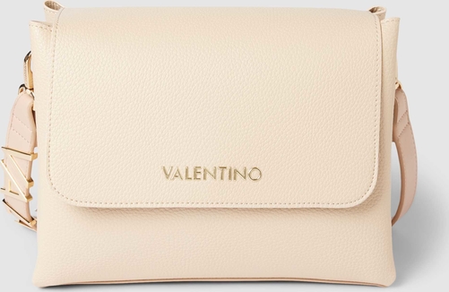 Torebka Valentino Bags z aplikacjami średnia ze skóry