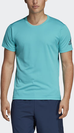 Turkusowy t-shirt Adidas
