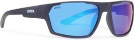 Uvex Okulary przeciwsłoneczne Sportstyle 233 P S5320974440 Czarny