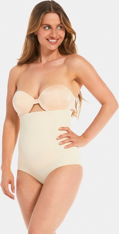 Van Graaf MAGIC Bodyfashion Damska bielizna modelująca ForEveryone Hi-Shaper Kobiety Sztuczne włókno cielisty jednolity