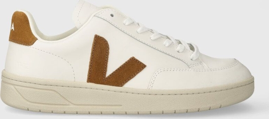 Veja sneakersy skórzane V-12 kolor biały XD0202322B