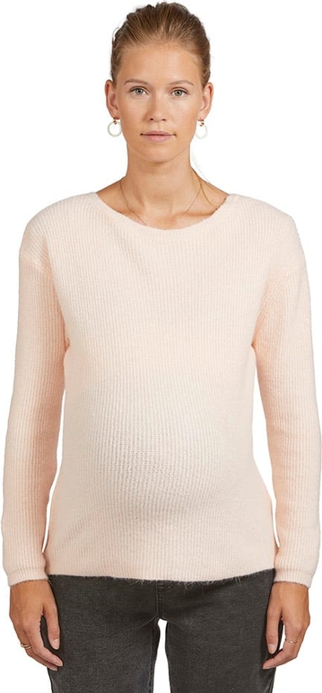 vertbaudet Sweter ciążowy w kolorze jasnoróżowym