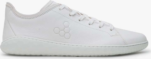 Vivobarefoot sneakersy skórzane GEO COURT III kolor biały 301056