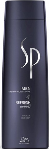 Wella Professionals Wella SP Men Refresh Shampoo Bain szampon odświeżający do włosów i ciała 250ml
