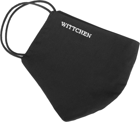 Wittchen Maseczka bawełniana profilowana z białym logo