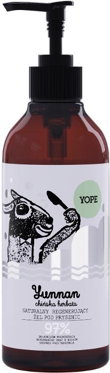 Yope, naturalny żel pod prysznic, regenerujący, yunnan, 400 ml