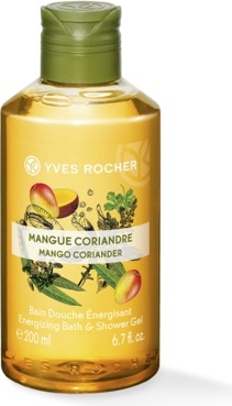 Yves Rocher Energizujący żel pod prysznic i do kąpieli Mango &amp; Kolendra