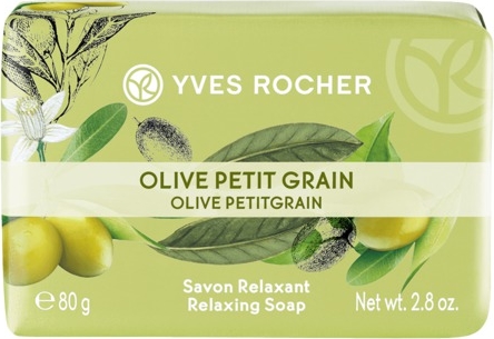 Yves Rocher Relaksujące mydło Oliwka &amp; Petit grain