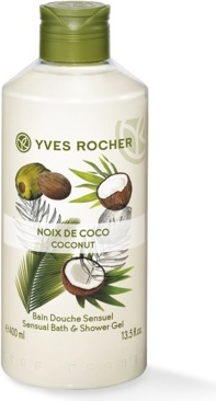 Yves Rocher Zmysłowy żel pod prysznic i do kąpieli Kokos