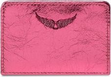 Zadig & Voltaire Etui na karty kredytowe LWSG00042 Różowy
