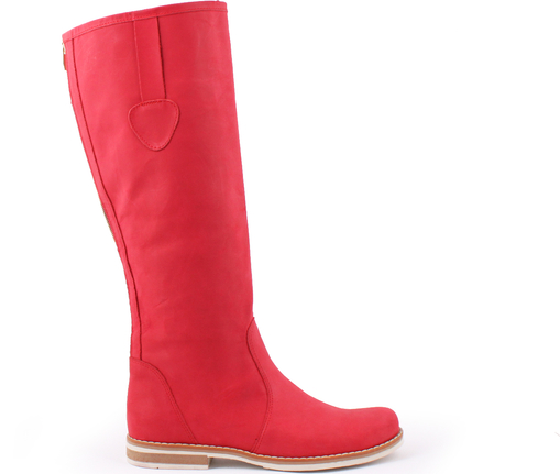 Zapato kozaki - skóra naturalna - model 127 - kolor czerwony