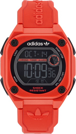 Zegarek adidas Originals - City Tech Two Watch AOST23063 Red