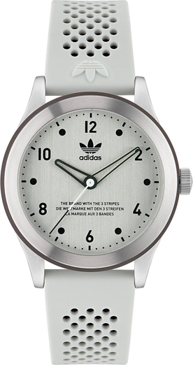 Zegarek adidas Originals - Code Three Watch AOSY23033 Silver