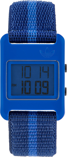 Zegarek adidas Originals - Retro Pop Digital Watch AOST23070 Blue