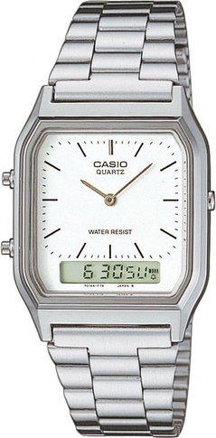 Zegarek Casio AQ-230A-7DMQYES Silver/Silver