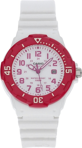 Zegarek Casio - LRW-200H-4BVEF White/Pink
