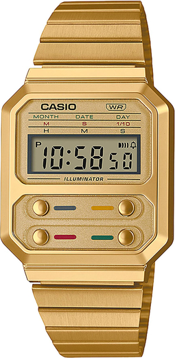 Zegarek CASIO - Vintage A100WEG-9AEF Gold/Gold