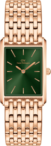 Zegarek Daniel Wellington Bound 9-Link Emerald DW00100704 Gold/Green